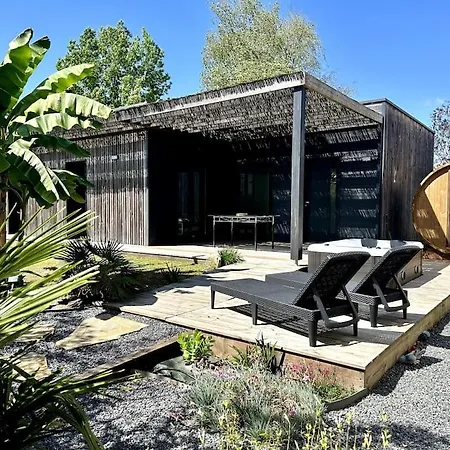 Tatil Evi Meuble De Tourisme 4 Etoiles Avec Jacuzzi & Sauna Mios