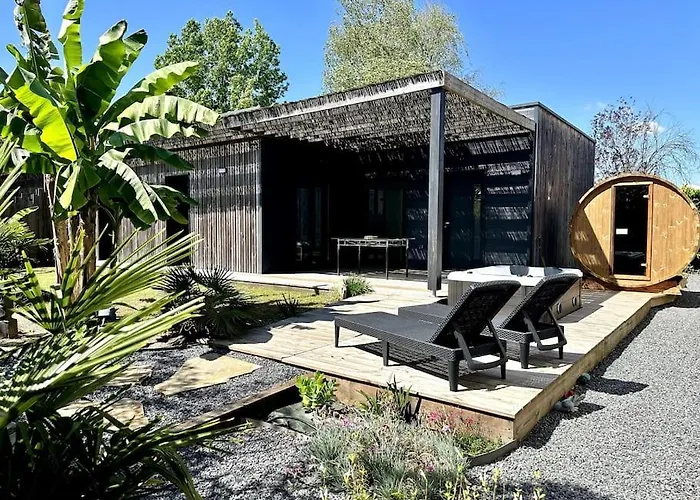 بيت للعطل Meuble De Tourisme 4 Etoiles Avec Jacuzzi & Sauna ميوس